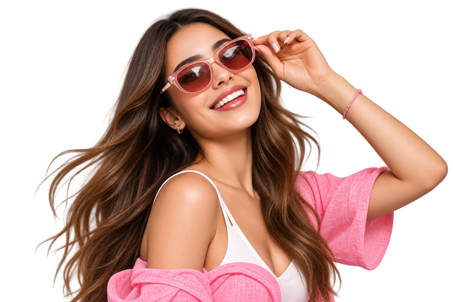 Ella Rose smiling in sunglasses